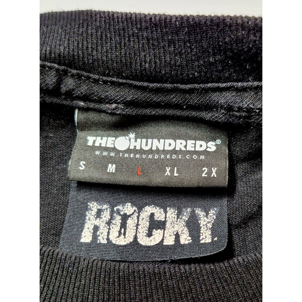 The Hundreds x Rocky Shirt Mens Black NWOT Movie Graphic Streetwear Rare Collab - Picture 3 of 8